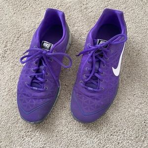 Purple Nike Free Training Shoes